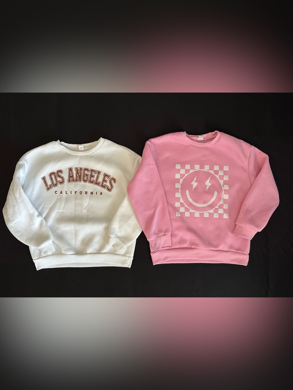2 SHEIN Crewneck Sweatshirt for Kids
